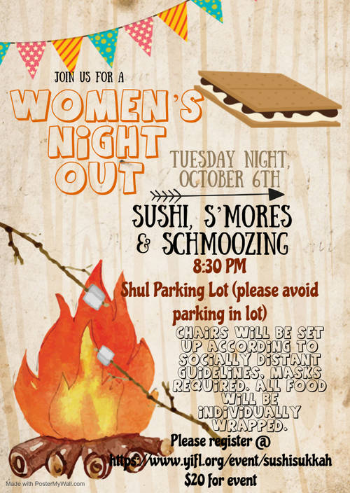 Banner Image for Women's Sushi Sukkah Event