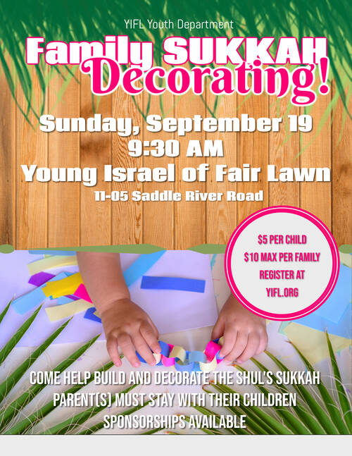 Banner Image for YIFL Youth Sukkah Decorating